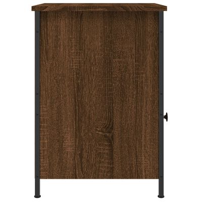 vidaXL Nattbord 2 stk brun eik 40x42x60 cm konstruert tre