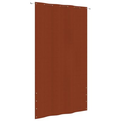 vidaXL Balkongskjerm terrakotta 160x240 cm oxfordstoff