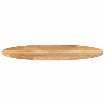 vidaXL Bordplate 140x50x3,8 cm oval heltre mango