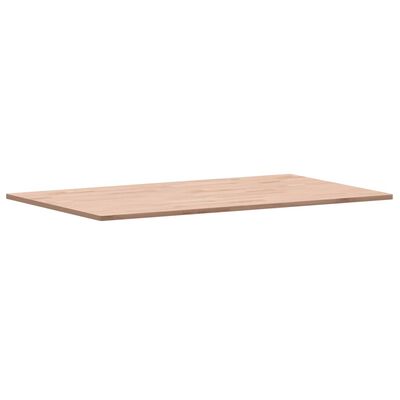 vidaXL Benkeplate til bad 100x60x1,5 cm heltre bøketre