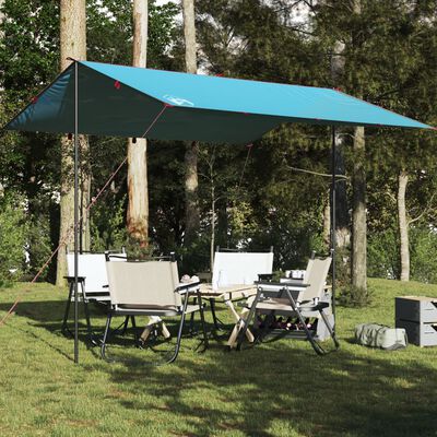 vidaXL Campingpresenning blå 360x294 cm vanntett