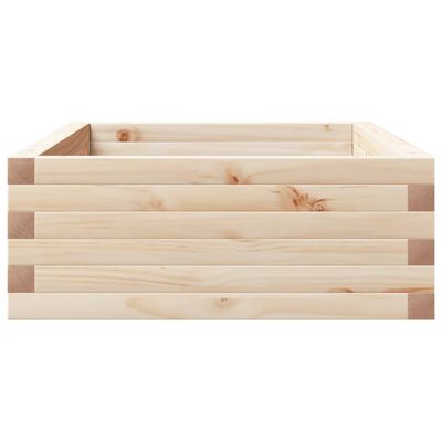 vidaXL Plantekasse 110x60x23 cm heltre furu