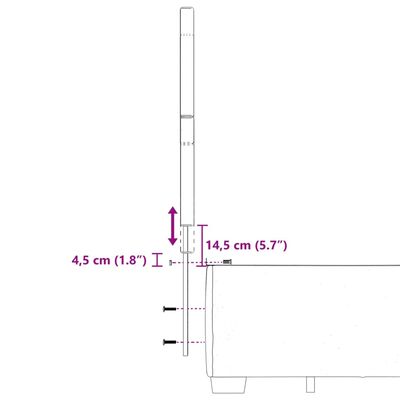 vidaXL Seng med madrass boksfjær lysegrå 120x190 cm fløyel