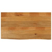 vidaXL Bordplate naturlig kant 110x60x3,8 cm heltre mango