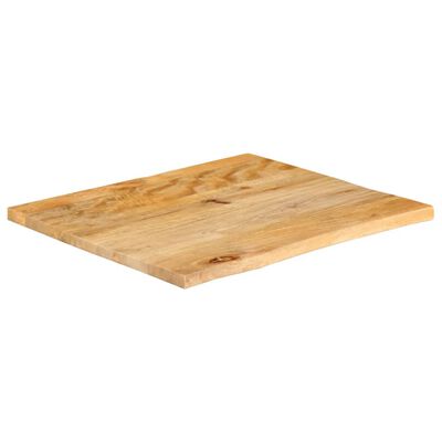 vidaXL Bordplate naturlig kant 180x30x2,5 cm heltre mango