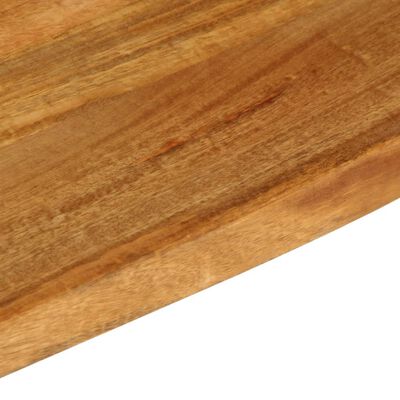 vidaXL Bordplate 80x20x3,8 cm naturlig kant heltre mango