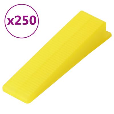 vidaXL Flisklipssystem 250 kiler 500 klips 1,5 mm