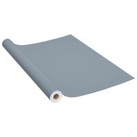 vidaXL Selvklebende folie til møbler grå 500x90 cm PVC