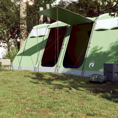 vidaXL Tunneltelt for camping 10 personer grønn vanntett