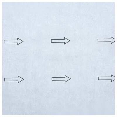 vidaXL Selvklebende gulvplanker 5,11 m² PVC svart marmor