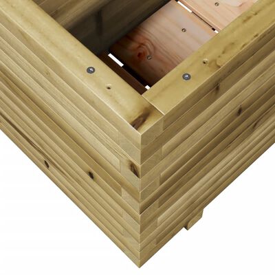 vidaXL Plantekasse 90x40x49,5 cm impregnert furu