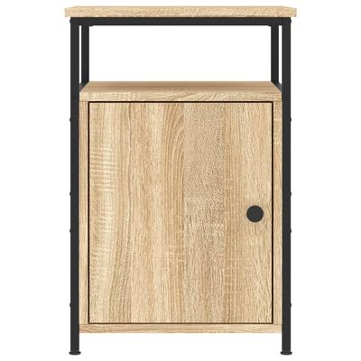 vidaXL Nattbord sonoma eik 40x42x60 cm konstruert tre