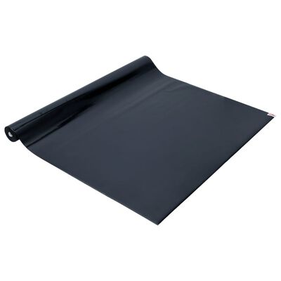 vidaXL Vindusfilmer 5 stk statisk frostet svart PVC