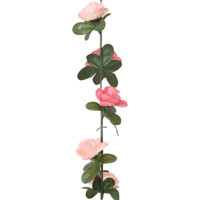 vidaXL Blomsterkranser for jul 6 stk rose 240 cm