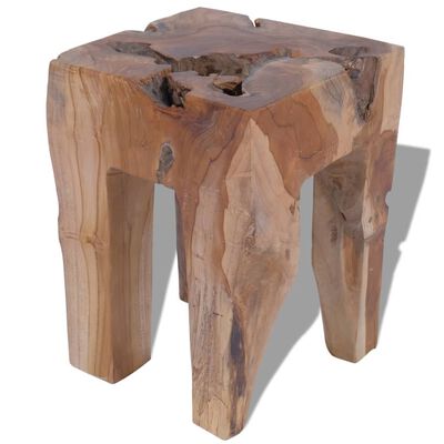 vidaXL Krakk heltre teak