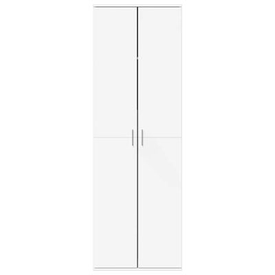 vidaXL Highboard hvit 60x35x180 cm konstruert tre