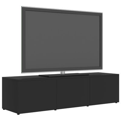 vidaXL TV-benk grå 120x34x30 cm konstruert tre