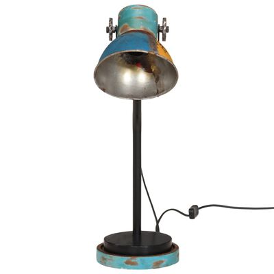 vidaXL Skrivebordslampe 25 W flerfarget 18x18x60 cm E27
