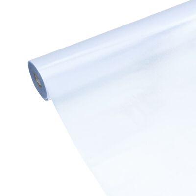 vidaXL Vindusfilm statisk frostet gjennomsiktig grå 90x1000 cm PVC