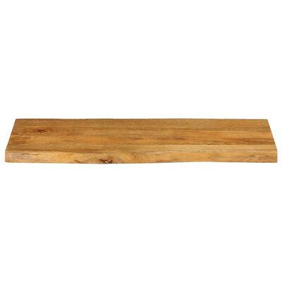 vidaXL Bordplate 80x40x3,8 cm naturlig kant heltre mango