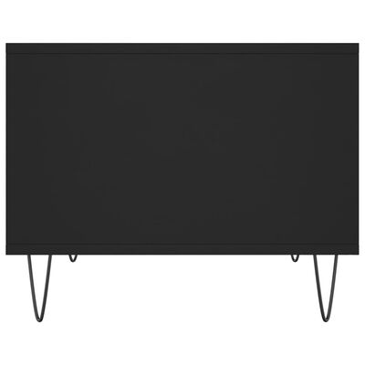 vidaXL Salongbord svart 60x50x40 cm konstruert tre