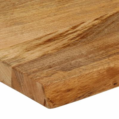 vidaXL Bordplate 50x40x2,5 cm naturlig kant heltre mango