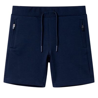 Barneshorts marineblå 116