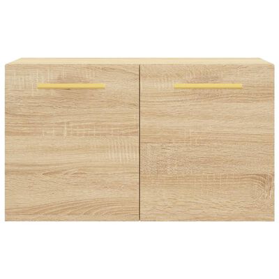 vidaXL Veggskap sonoma eik 60x36,5x35 cm konstruert tre