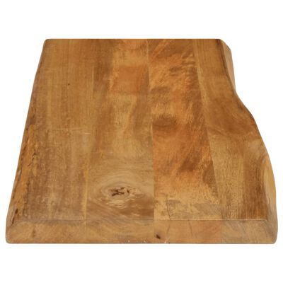 vidaXL Bordplate 80x40x3,8 cm naturlig kant heltre mango