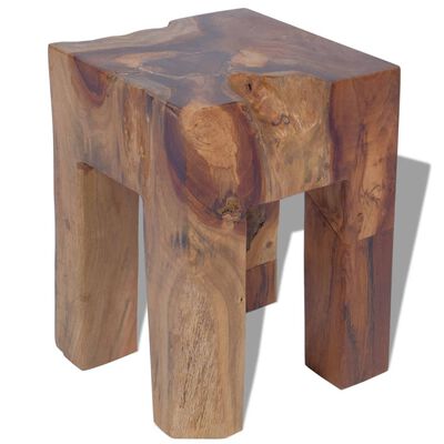 vidaXL Krakk heltre teak