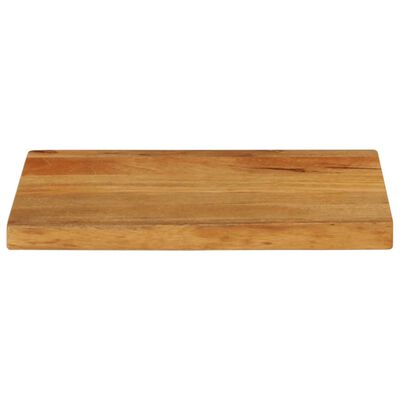 vidaXL Bordplate naturlig kant 50x20x3,8 cm heltre mango