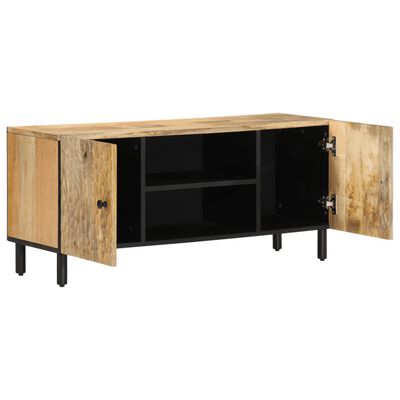 vidaXL TV-benk 105x33x46 cm heltre mango