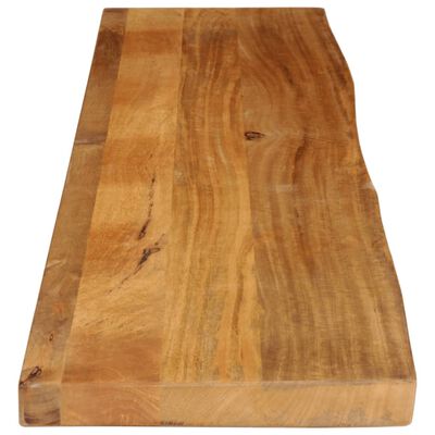 vidaXL Bordplate 160x20x3,8 cm naturlig kant heltre mango