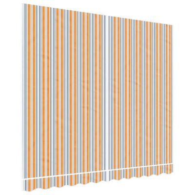 vidaXL Erstatningsduk for markise flerfarget stripe 3x2,5 m