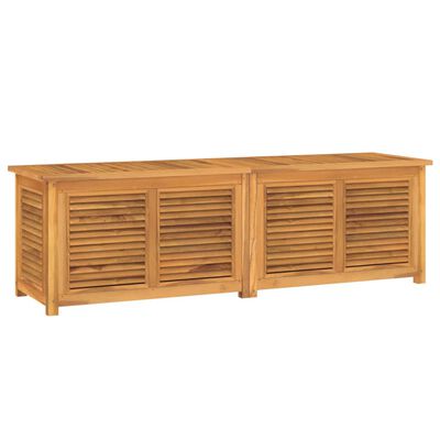 vidaXL Putekasse med pose 175x50x53 cm heltre teak