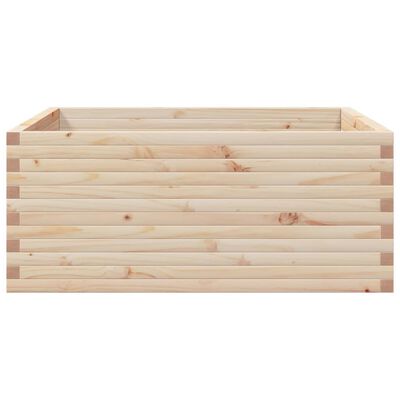 vidaXL Plantekasse 110x110x46 cm heltre furu