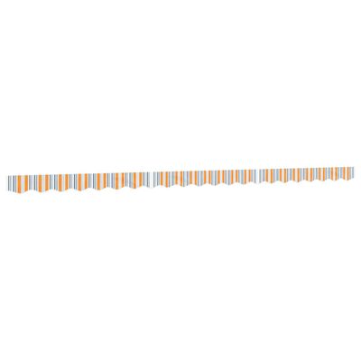 vidaXL Erstatningsstoff for markise flerfarget stripe 5 m