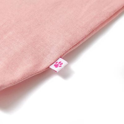 T-skjorte for barn medium rosa 92