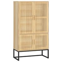 vidaXL Highboard 70x35x125 cm konstruert tre