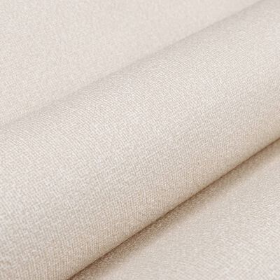 vidaXL Veggtapet 3D ensfarget beige 10x0,53 m ikke-vevd