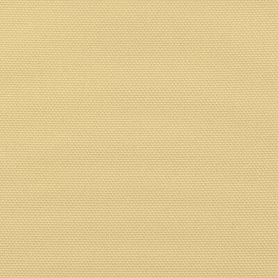 vidaXL Solseil sand 5x4 m 100% polyester oxford