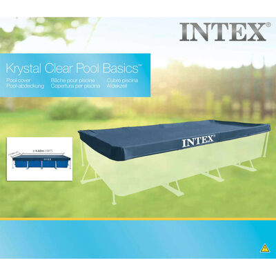 Intex Bassengtrekk rektangulær 450x220 cm 28039