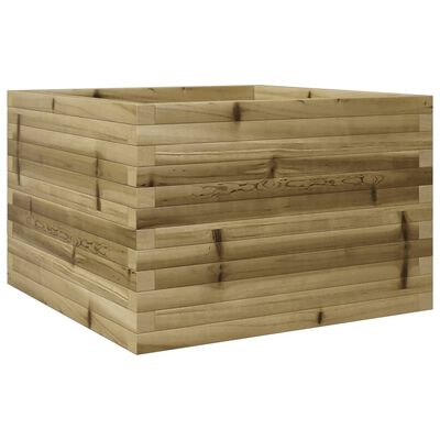 vidaXL Plantekasse 70x70x46 cm impregnert furu