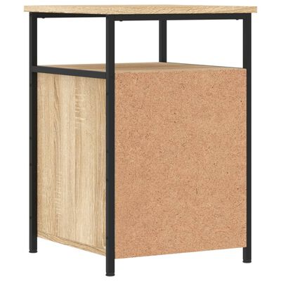 vidaXL Nattbord sonoma eik 40x42x60 cm konstruert tre