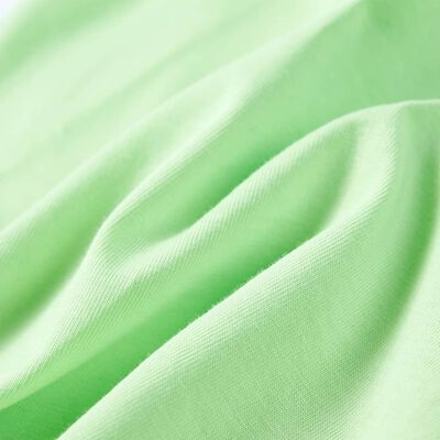 T-skjorte for barn limegrønn 116