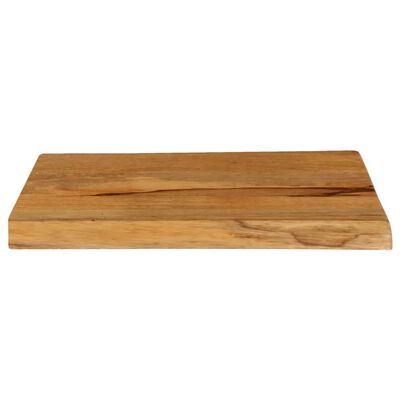 vidaXL Bordplate 70x40x3,8 cm naturlig kant heltre mango