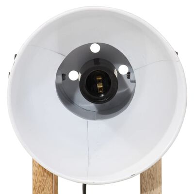 vidaXL Skrivebordslampe 25 W hvit 30x17x40 cm E27