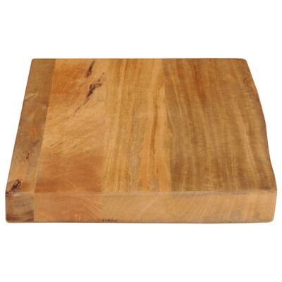 vidaXL Bordplate naturlig kant 50x40x3,8 cm heltre mango