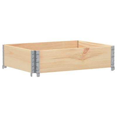 vidaXL Plantekasse 80x60 cm heltre furu