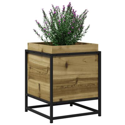 vidaXL Blomsterkasse 40x40x50 cm impregnert furu